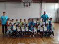 Grupna slika BB školice sporta sa trenerima, dodela medalja i diploma, 31.05.2021. godine